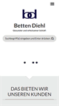 Mobile Screenshot of betten-diehl.de